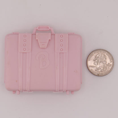 Soft Pink Barbie Suitcase