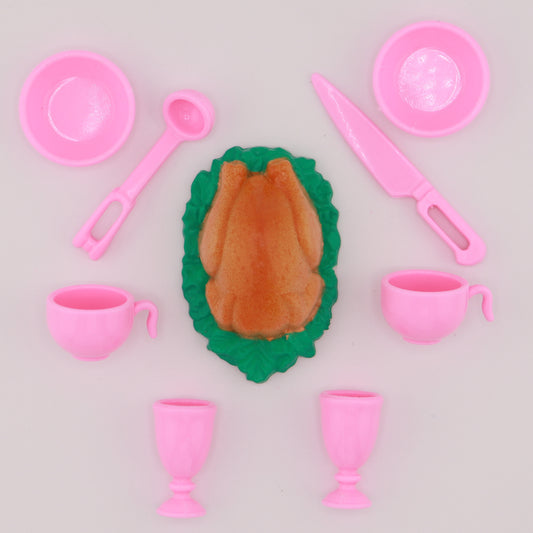 Barbie Holiday Dinner Set