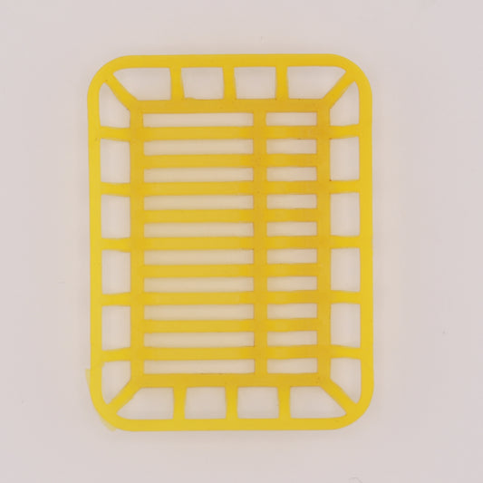 Yellow Dish Drying Rack
