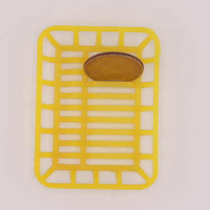 Yellow Dish Drying Rack