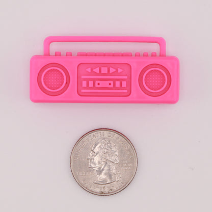 Bright Pink Boom Box
