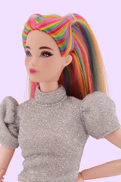 Signature Rainbow Hair Odile Reroot (Silver Top)