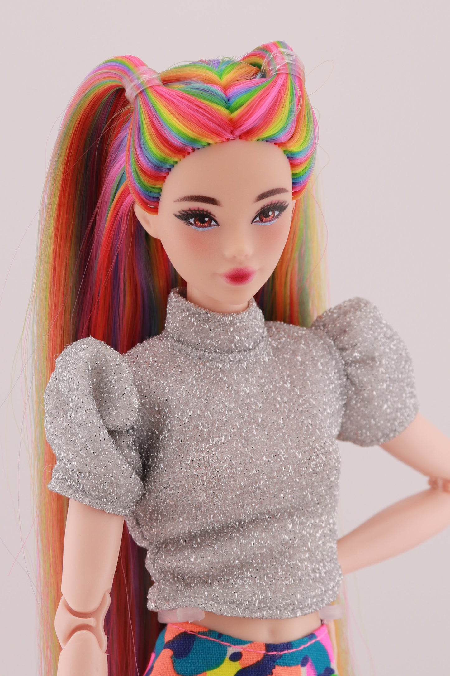 Signature Rainbow Hair Odile Reroot (Silver Top)