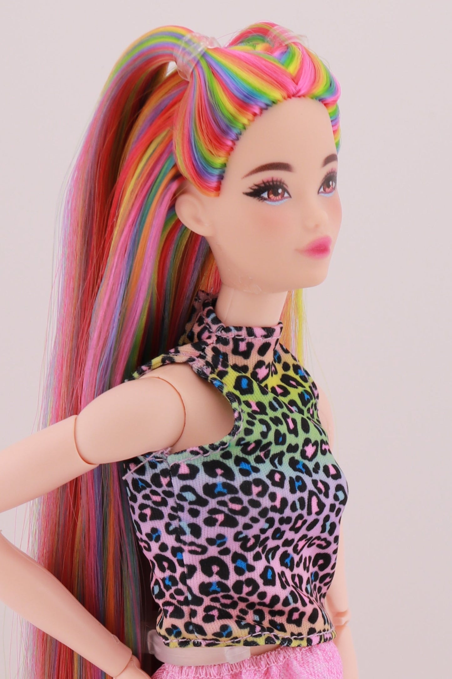 Signature Rainbow Hair Odile Reroot (Rainbow Top)
