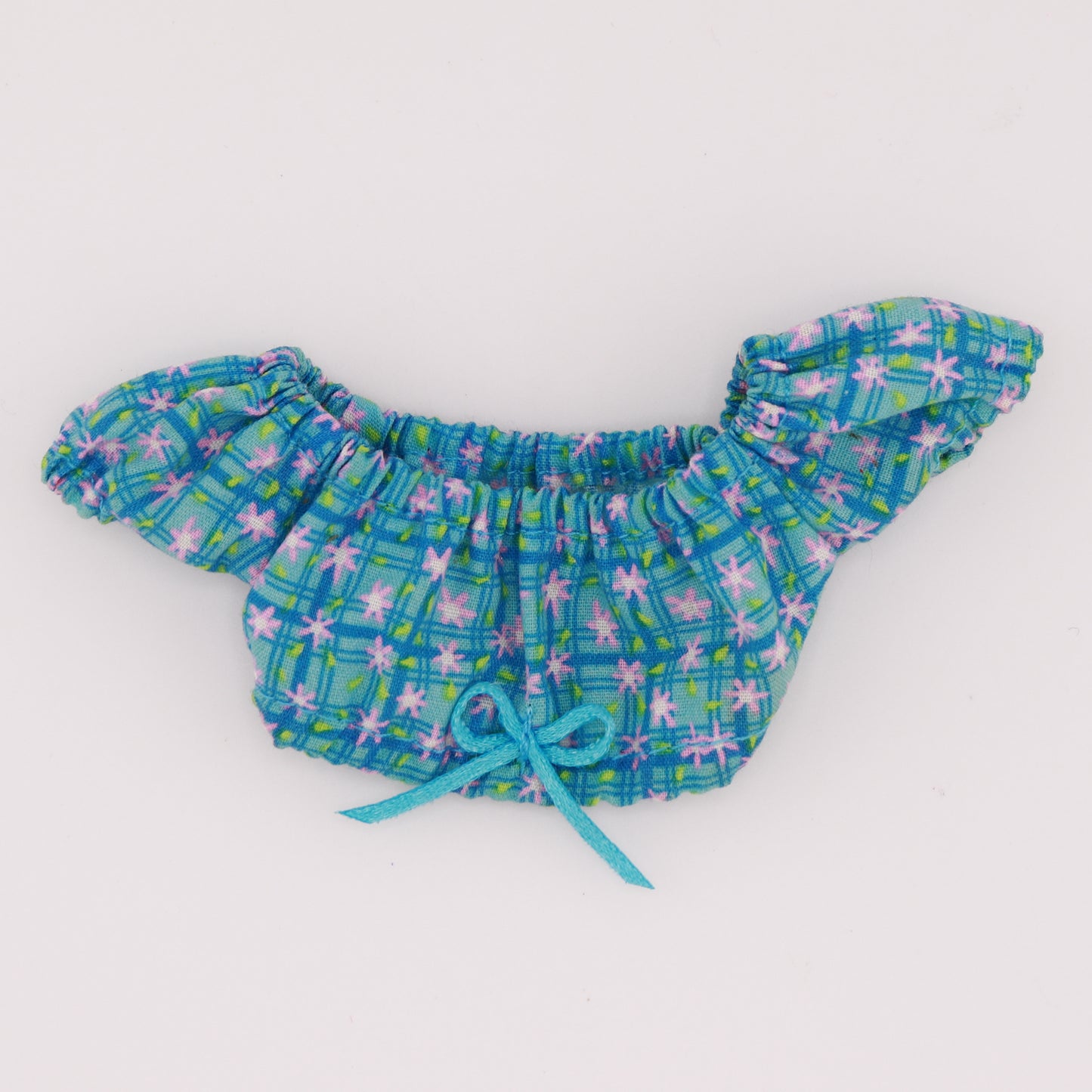 Blue Country Crop Top