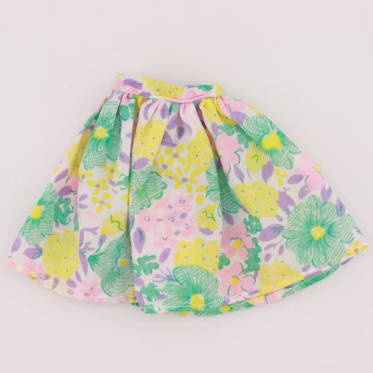 Pastel Floral Circle Skirt