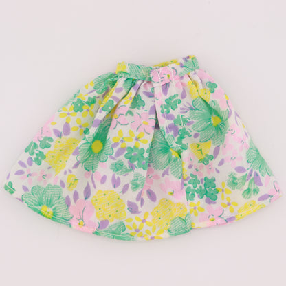 Pastel Floral Circle Skirt
