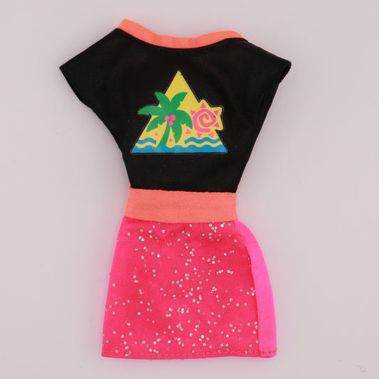 Glitter Hair Barbie Dress A(1993)