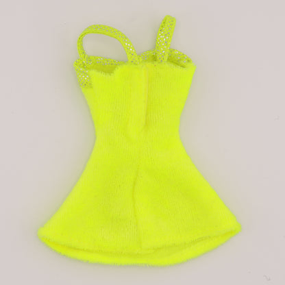 Sweetheart Barbie Yellow Velvet Dress (1997)