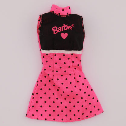 Barbie Polka Dot Printed Dress