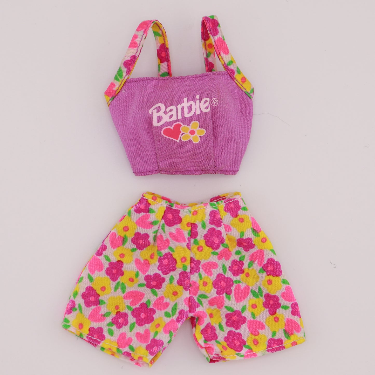 90's Floral Barbie Matching Outfit