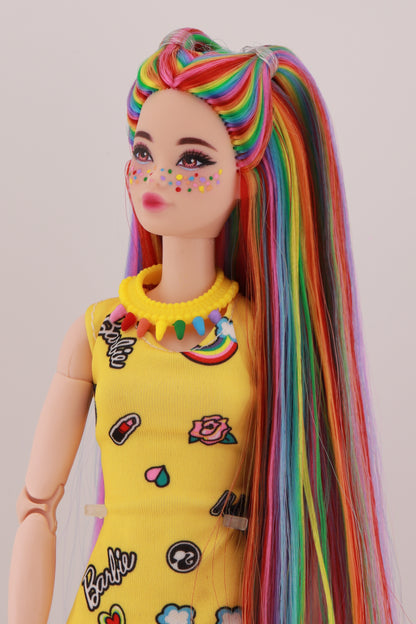 OOAK Rainbow Power Odile Barbie