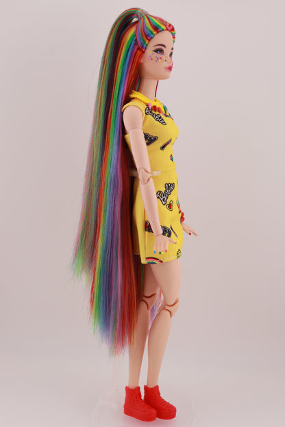OOAK Rainbow Power Odile Barbie