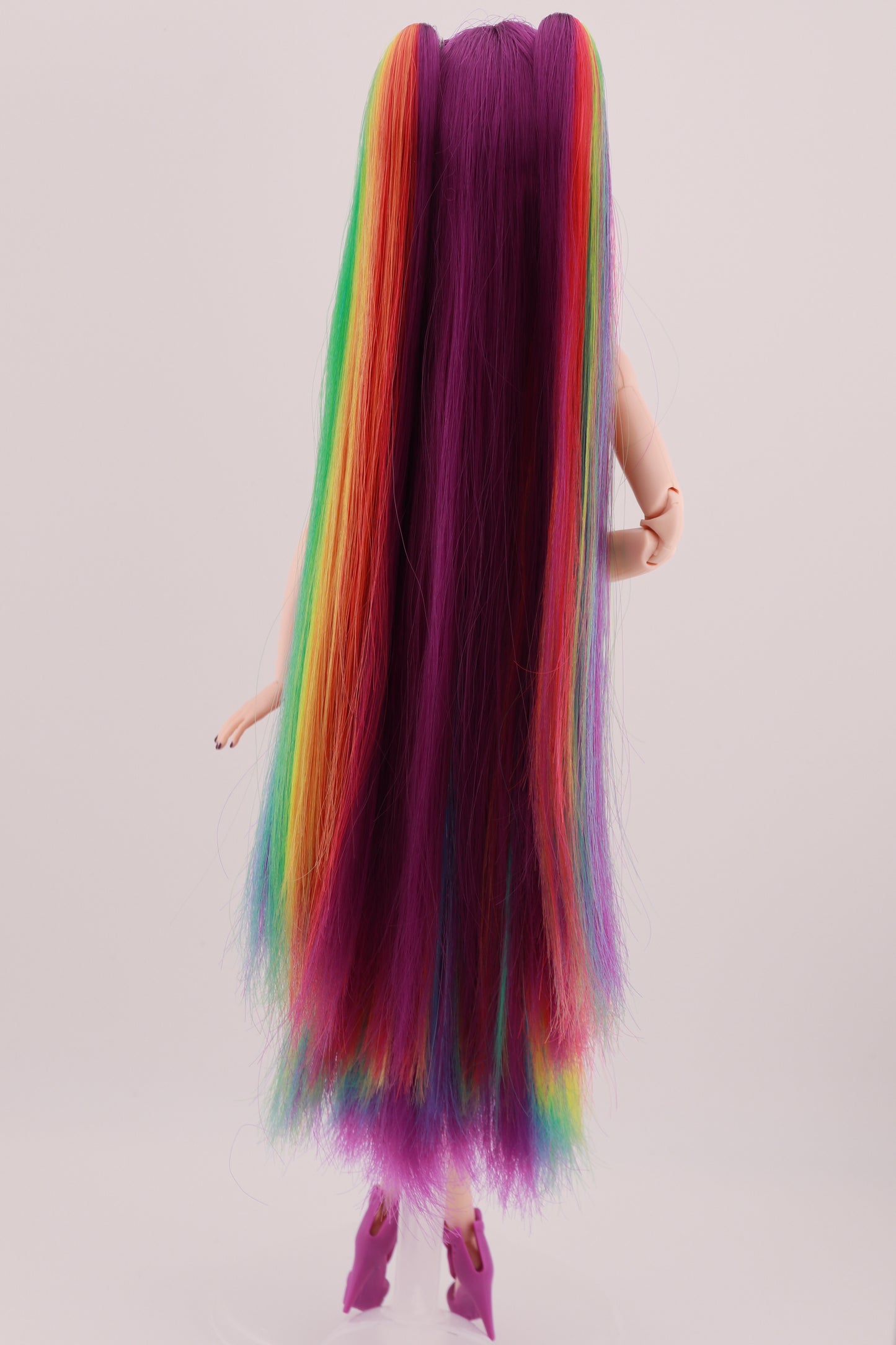 Purple and Rainbow Hair Odile Barbie