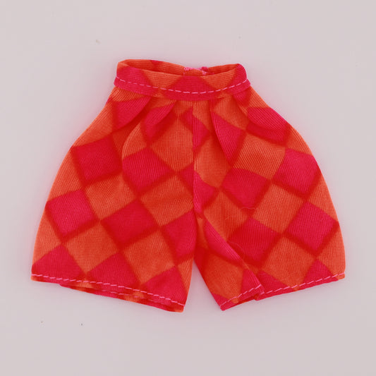 Neon Orange and Pink Shorts Rollerblade Barbie (1991)