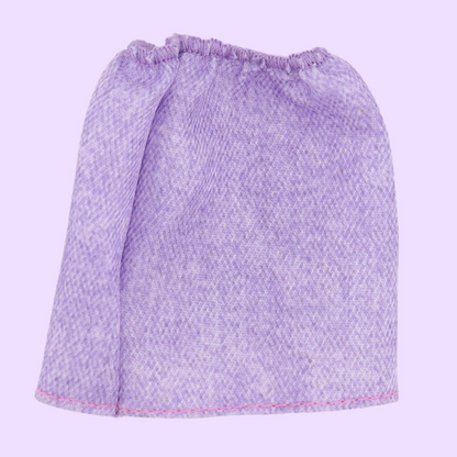 Lavender Purple Mini Skirt