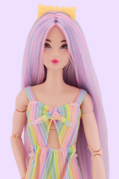 Perfectly Pastel Odile Barbie Reroot