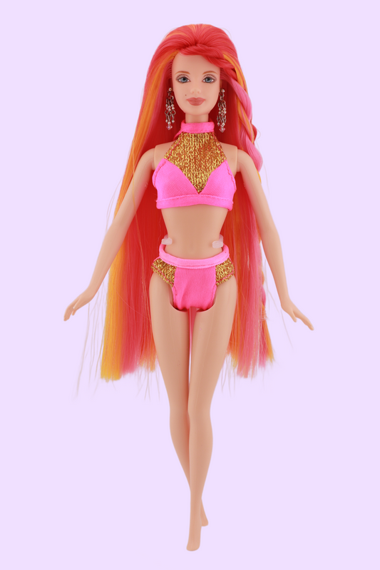 Hula Hair Barbie Commission for EH
