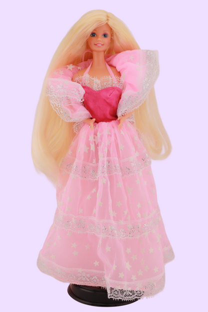 Dream Glow Barbie with Glow-In-The-Dark Hair! Custom Reroot (1985)