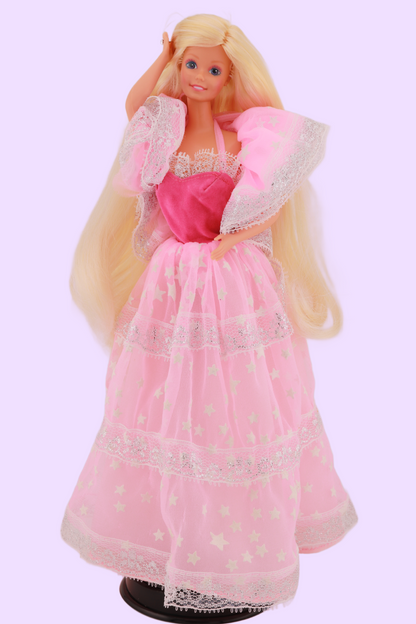 Dream Glow Barbie with Glow-In-The-Dark Hair! Custom Reroot (1985)