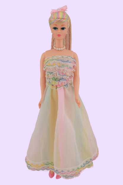Opal Rainbow Swirl Ponytail Barbie OOAK