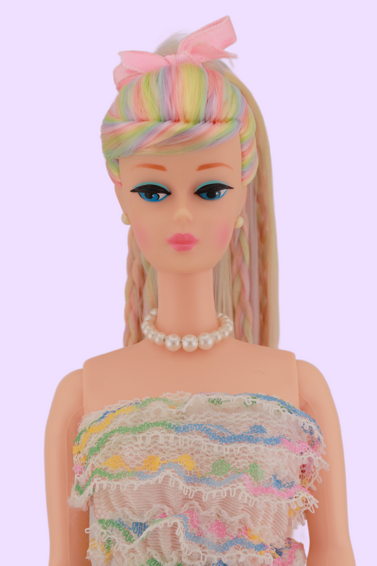 Opal Rainbow Swirl Ponytail Barbie OOAK