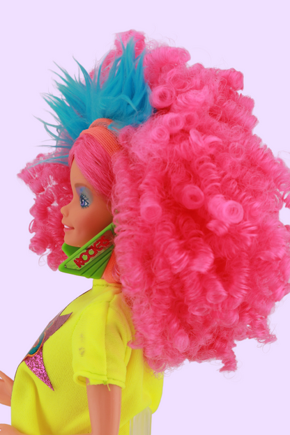 Barbie and the Rockers Custom Pink Hair (1986)