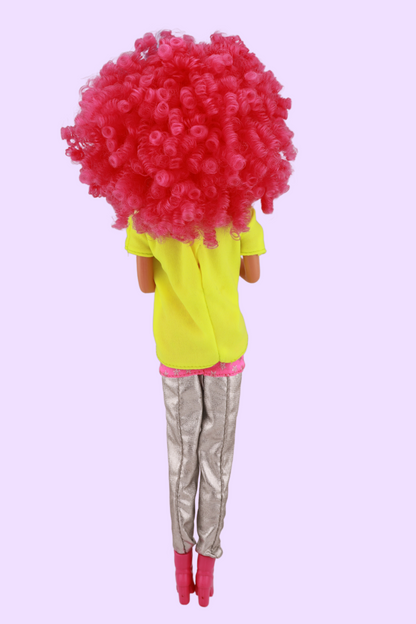 Barbie and the Rockers Custom Pink Hair (1986)