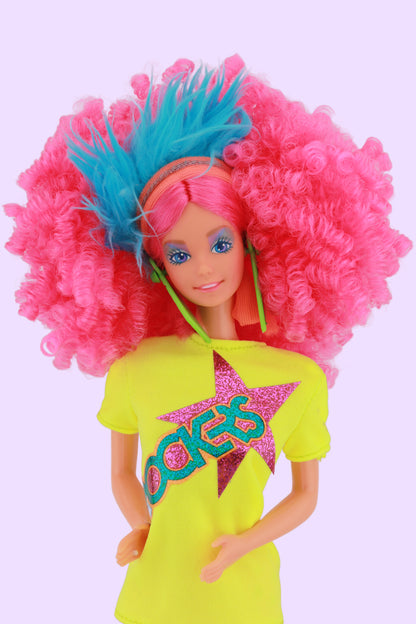Barbie and the Rockers Custom Pink Hair (1986)