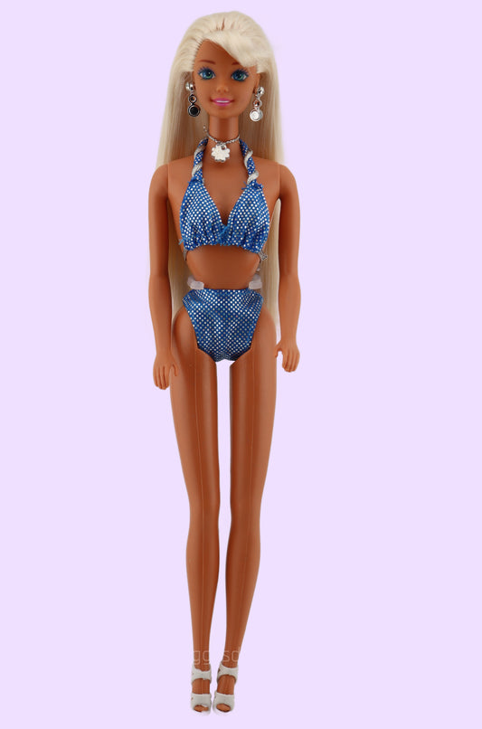 1995 Sparkle Beach Barbie Restored