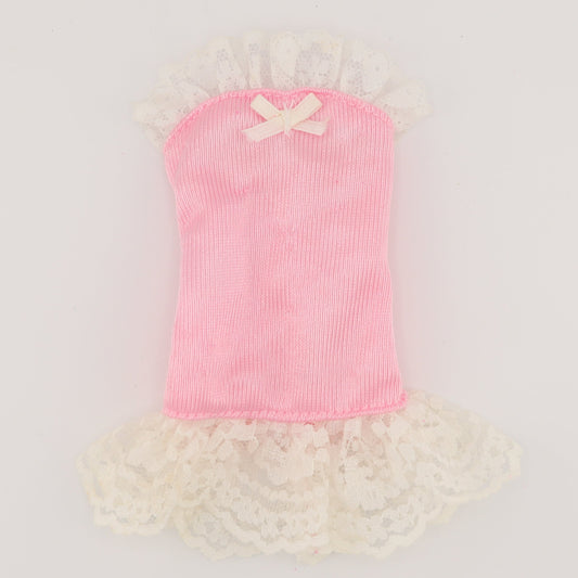 Pink Ruffle Dress